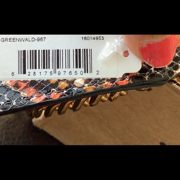 ALDO Snake Print Chain Border Crossbody Bag NWT - Picture 7 of 8